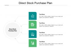 Direct stock purchase plan ppt powerpoint presentation pictures ideas cpb