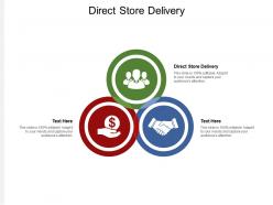 Direct store delivery ppt powerpoint presentation gallery microsoft cpb