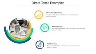 Direct Taxes Examples In Powerpoint And Google Slides Cpb