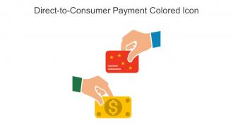 Direct To Consumer Payment Colored Icon In Powerpoint Pptx Png And Editable Eps Format