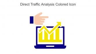 Direct Traffic Analysis Colored Icon In Powerpoint Pptx Png And Editable Eps Format