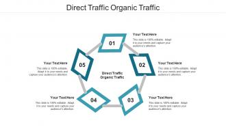 Direct traffic organic traffic ppt powerpoint presentation infographics brochure cpb