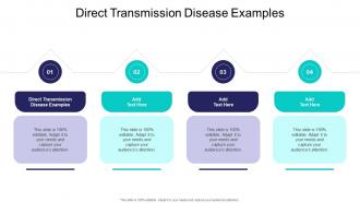 Direct Transmission Disease Examples In Powerpoint And Google Slides Cpb