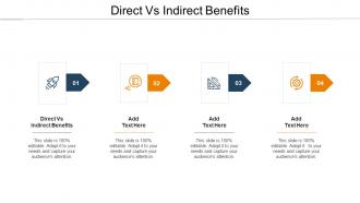 Direct Vs Indirect Benefits Ppt Powerpoint Presentation Styles Demonstration Cpb