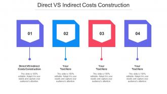Direct Vs Indirect Costs Construction Ppt Powerpoint Presentation File Background Cpb
