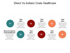 Direct vs indirect costs healthcare ppt powerpoint presentation ideas templates cpb