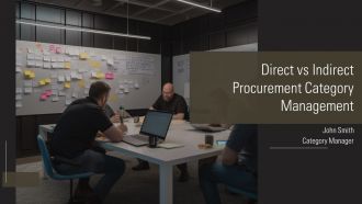 Direct Vs Indirect Procurement Category Management PPT Mockup AT