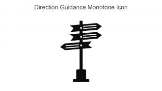 Direction Guidance Monotone Icon In Powerpoint Pptx Png And Editable Eps Format