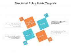 Directional policy matrix template ppt powerpoint presentation portfolio graphics design cpb