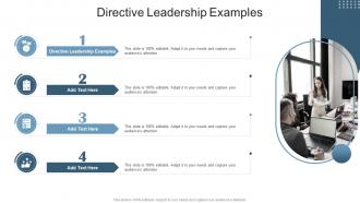 Directive Leadership Examples In Powerpoint And Google Slides Cpb