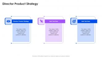 Director Product Strategy In Powerpoint And Google Slides Cpb