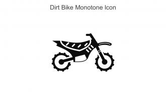Dirt Bike Monotone Icon In Powerpoint Pptx Png And Editable Eps Format