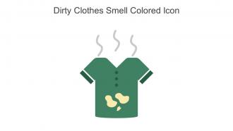 Dirty Clothes Smell Colored Icon In Powerpoint Pptx Png And Editable Eps Format