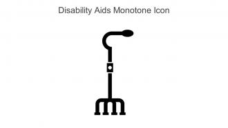 Disability Aids Monotone Icon In Powerpoint Pptx Png And Editable Eps Format