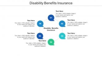 Disability benefits insurance ppt powerpoint presentation gallery show cpb