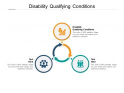 Disability qualifying conditions ppt powerpoint presentation example cpb Disability qualifying conditions ppt powerpoint presentation example cpb