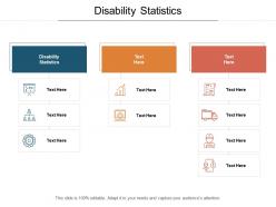 Disability statistics ppt powerpoint presentation ideas information cpb