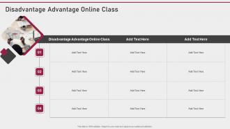 Disadvantage Advantage Online Class In Powerpoint And Google Slides Cpb