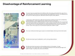 Disadvantage of reinforcement learning overload ppt powerpoint presentation gallery guide