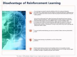 Disadvantage of reinforcement learning solving simple ppt powerpoint presentation smartart