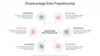 Disadvantage Sole Proprietorship In Powerpoint And Google Slides Cpb