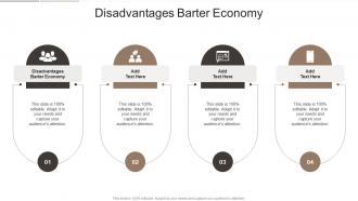 Disadvantages Barter Economy In Powerpoint And Google Slides Cpb