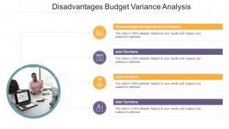 Disadvantages Budget Variance Analysis In Powerpoint And Google Slides Cpb