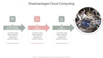 Disadvantages Cloud Computing In Powerpoint And Google Slides Cpb