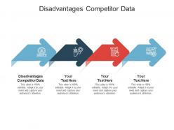 Disadvantages competitor data ppt powerpoint presentation file aids cpb