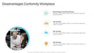 Disadvantages Conformity Workplace In Powerpoint And Google Slides Cpb