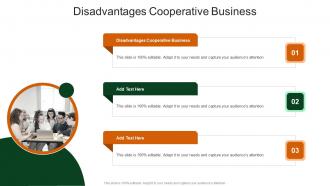 Disadvantages Cooperative Business In Powerpoint And Google Slides Cpb