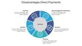 Disadvantages direct payments ppt powerpoint presentation styles graphics template cpb