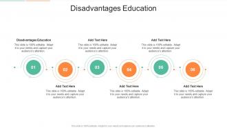 Disadvantages Education In Powerpoint And Google Slides Cpb