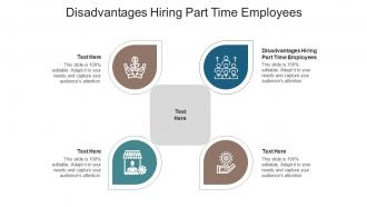 Disadvantages hiring part time employees ppt powerpoint presentation infographic template samples cpb