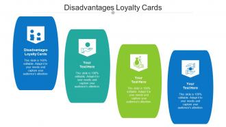 Disadvantages Loyalty Cards Ppt Powerpoint Presentation Professional Example Cpb