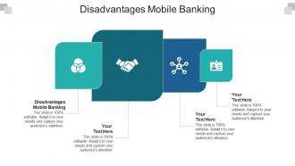 Disadvantages mobile banking ppt powerpoint presentation layouts summary cpb
