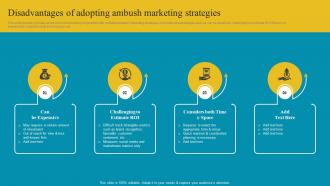 Disadvantages Of Adopting Ambush Marketing Comprehensive Ambush Marketing MKT SS V