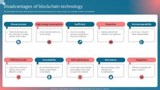 Disadvantages Of Blockchain Implementing Blockchain Security Solutions