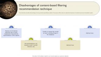 Disadvantages Of Content Based Filtering Types Of Recommendation Engines