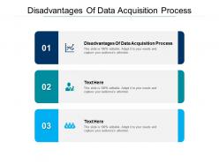 Disadvantages of data acquisition process ppt powerpoint presentation gallery designs download cpb