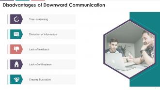 Disadvantages Of Downward Communication Training Ppt