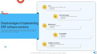 Disadvantages Of Implementing ERP Software Solutions Introduction To ERP Software System Solutions