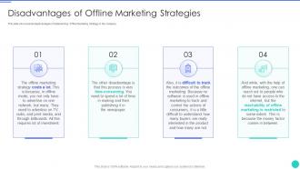 Disadvantages of offline marketing strategies ppt show portfolio