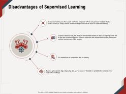 Disadvantages of supervised learning computation time ppt powerpoint presentation file microsoft