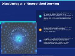 Disadvantages of unsupervised learning ppt powerpoint presentation templates