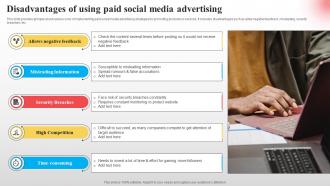Disadvantages Of Using Paid Implementing Paid Social Media Advertising Strategies