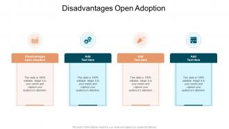 Disadvantages Open Adoption In Powerpoint And Google Slides Cpb