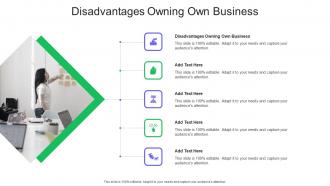 Disadvantages Owning Own Business In Powerpoint And Google Slides Cpb