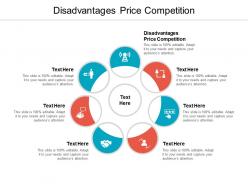 Disadvantages price competition ppt powerpoint presentation model deck cpb