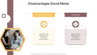 Disadvantages Social Media In Powerpoint And Google Slides Cpb